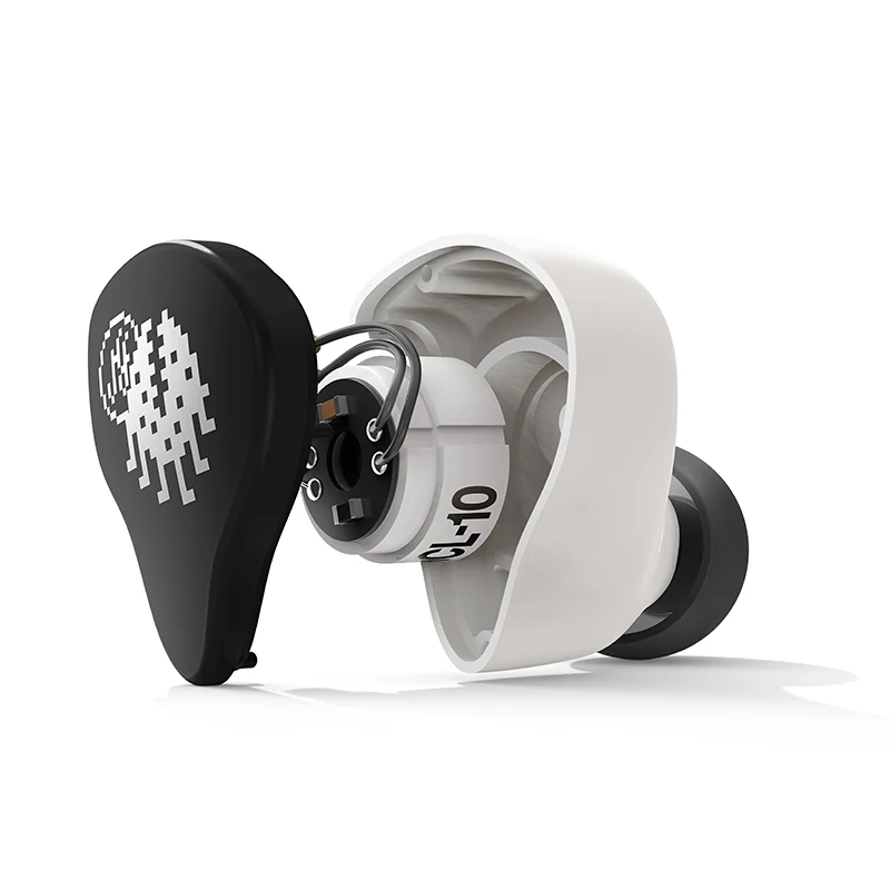 NF Audio Na3 Pixel Monster In-Ear-Kopfhörer mit Dual Cavity Esc Dynamic Treiber Headset Hifi Ohrhörer 0,78mm abnehmbares Kabel Dunu