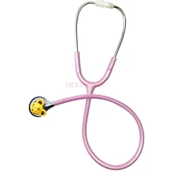 1set Pediatric stethoscope, medical professional respiratory sound, fetal heart, pediatric animal cartoon frequency conversion