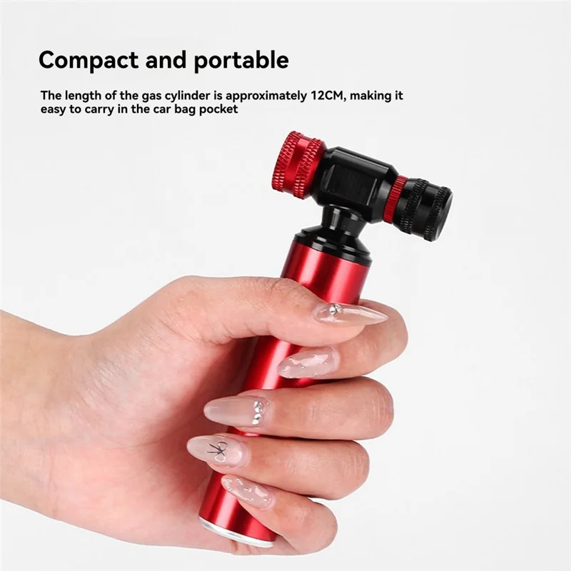 

Автоматический насос для велосипеда CO2, портативный насос для накачивания шин Schrader Presta, адаптер MTB, дорожный велосипед