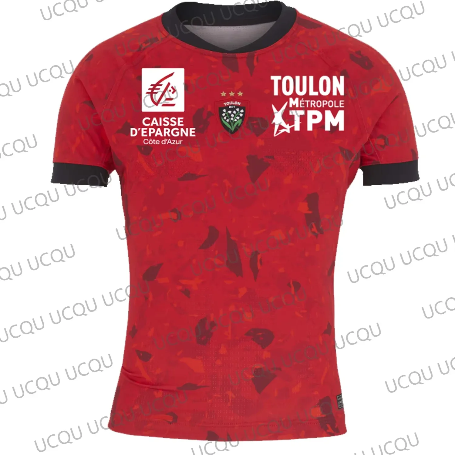 

2025 New T-shirt Arriavl France TOP 14 Rough Jerseys 24-25 Game Jerseys Rugby Club Toulonnais Football Adult/Child Short Sleeve