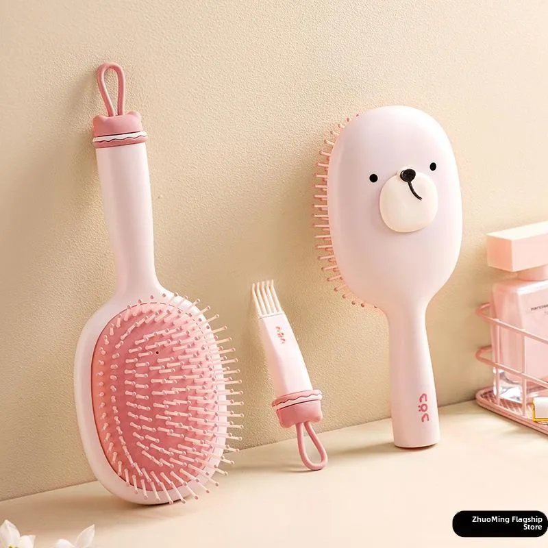 

Elegant Hair Comb Women's Long Hair Straightening Airbag Comb Pad Home Use Girls Children's Hair Care Personal Grooming Tool
