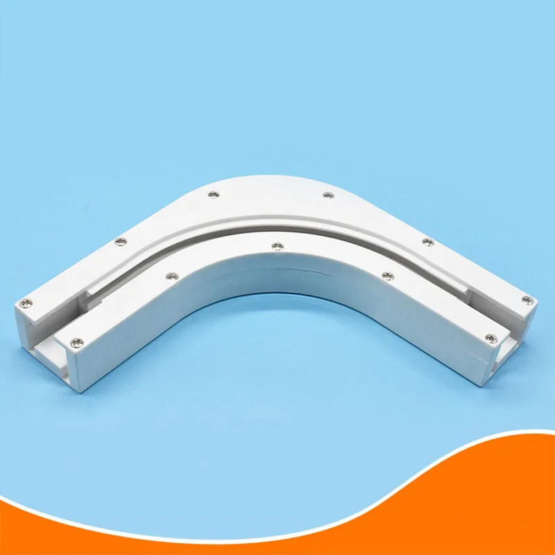 High Quality 90 Degree Corner Device Suitable For Jia Li Si Rail,Electric Curtain Track Connector