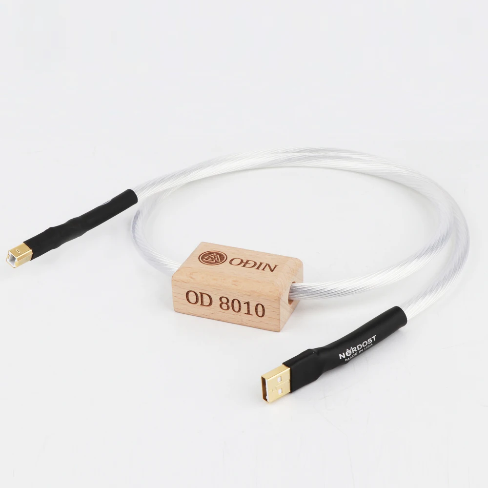 High Quality ODIN/ODIN 2 OCC Silver Plated USB 2.0 Cable Type A to Type B Hi-end Data Cable for DAC Sound Card