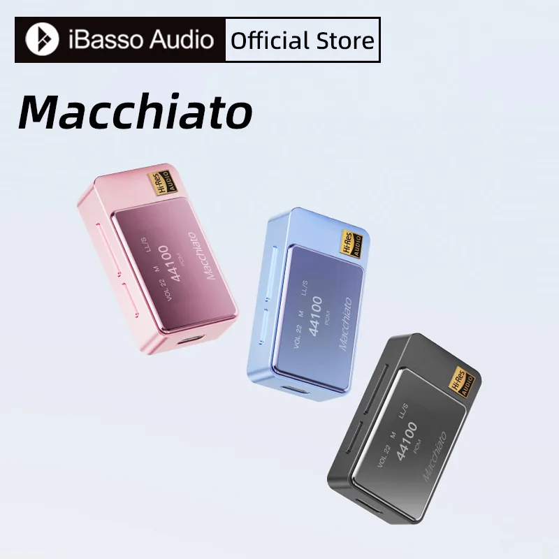 IBasso JR. Macchiato ドングルキャップ ポータブルUSB DAC ヘッドホンアンプ ハイレゾオーディオ フェムトセカンドグレード水晶発振器
