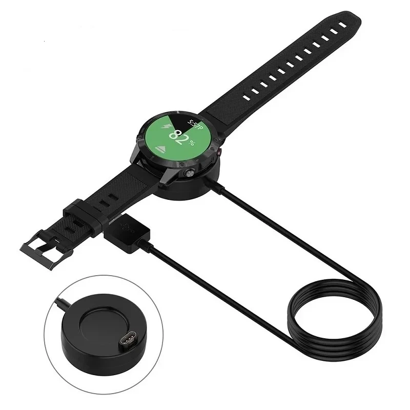 1M Watch Charger For Garmin Forerunner 955 945 935 Charging USB Cable For Forerunner 255 245 245M 255S 55 45 Music 745 Dust Plug