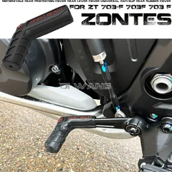 Motorcycle Gear Protection Cover Gear Lever Cover Universal Anti-slip Gear Rubber Cover FOR ZONTES ZT 703-F 703F 703 F