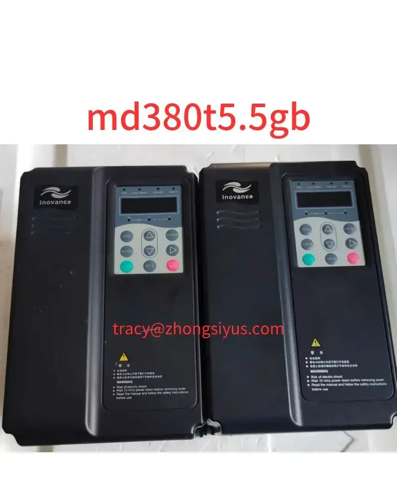 

Used frequency converter md380t5.5GB 5.5kw 380V
