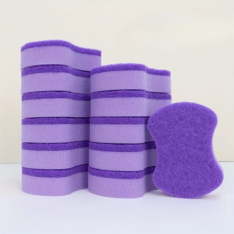 12 Stück Geschirrspülschwämme, Küchenreinigungsschwämme, robuste Geschirrschwämme, Mehrzweck-Reinigungsschwämme für die Küche zu Hause