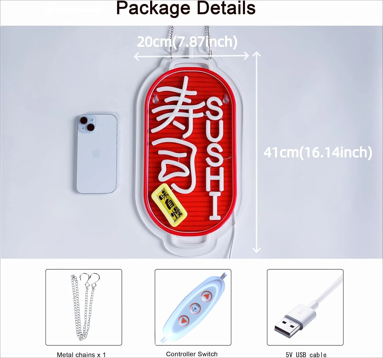 السوشي الياباني النيون تسجيل أضواء النيون لمطعم بار حانة الأعمال المطبخ رجل الكهف ديكور جماليات رسم الهدايا المشاهير