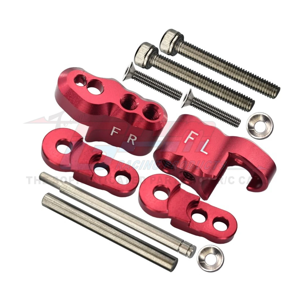 GPM Metalen Aluminium Verstelbare Front Shock Mount Vaste Zetel voor Traxxas 1/5 X-MAXX 6S 8S 4WD Monster Truck RC Auto Upgrade Onderdelen