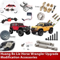 Huangbo R1001 Parts Upgrade Complete Set Of Car Shell, Tire, Wheel Hub, Winch, Chassis, Armor, Counterweight, Complete Set