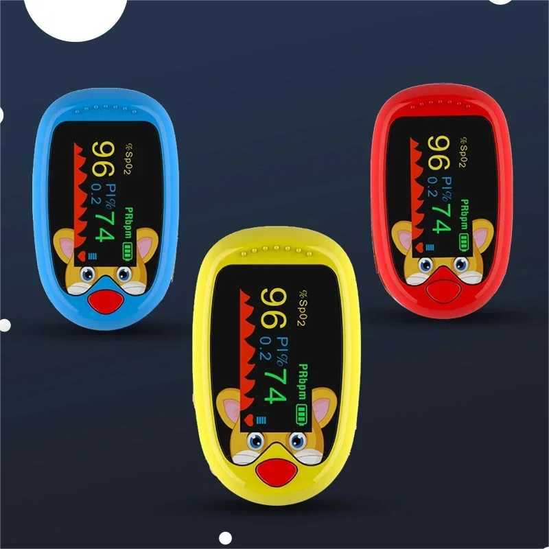 AJC USB digital oximeter of fingers Blood Oxygen Monitor pediatric oximeter adult rechargeable oximeter OLED Home Medica