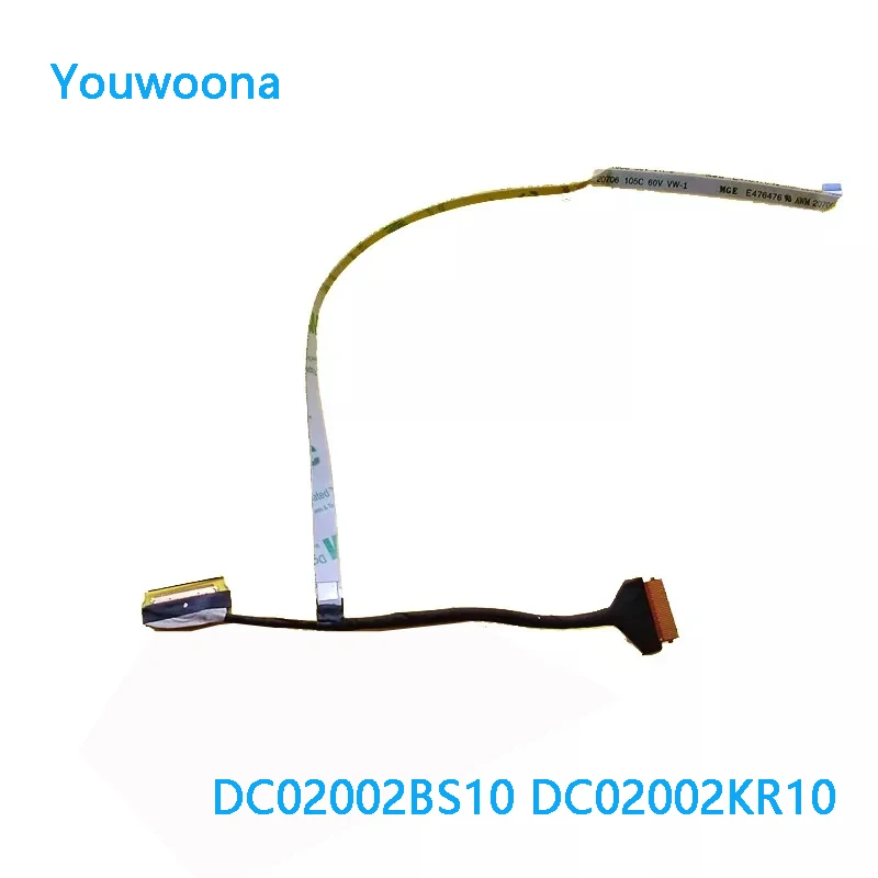 

NEW ORIGINAL Laptop LCD CABLE FOR LENOVO IdeaPad 5 15 15ARE05 15IIL 15ITL05 GS557 DC02002BS10 DC02002KR10