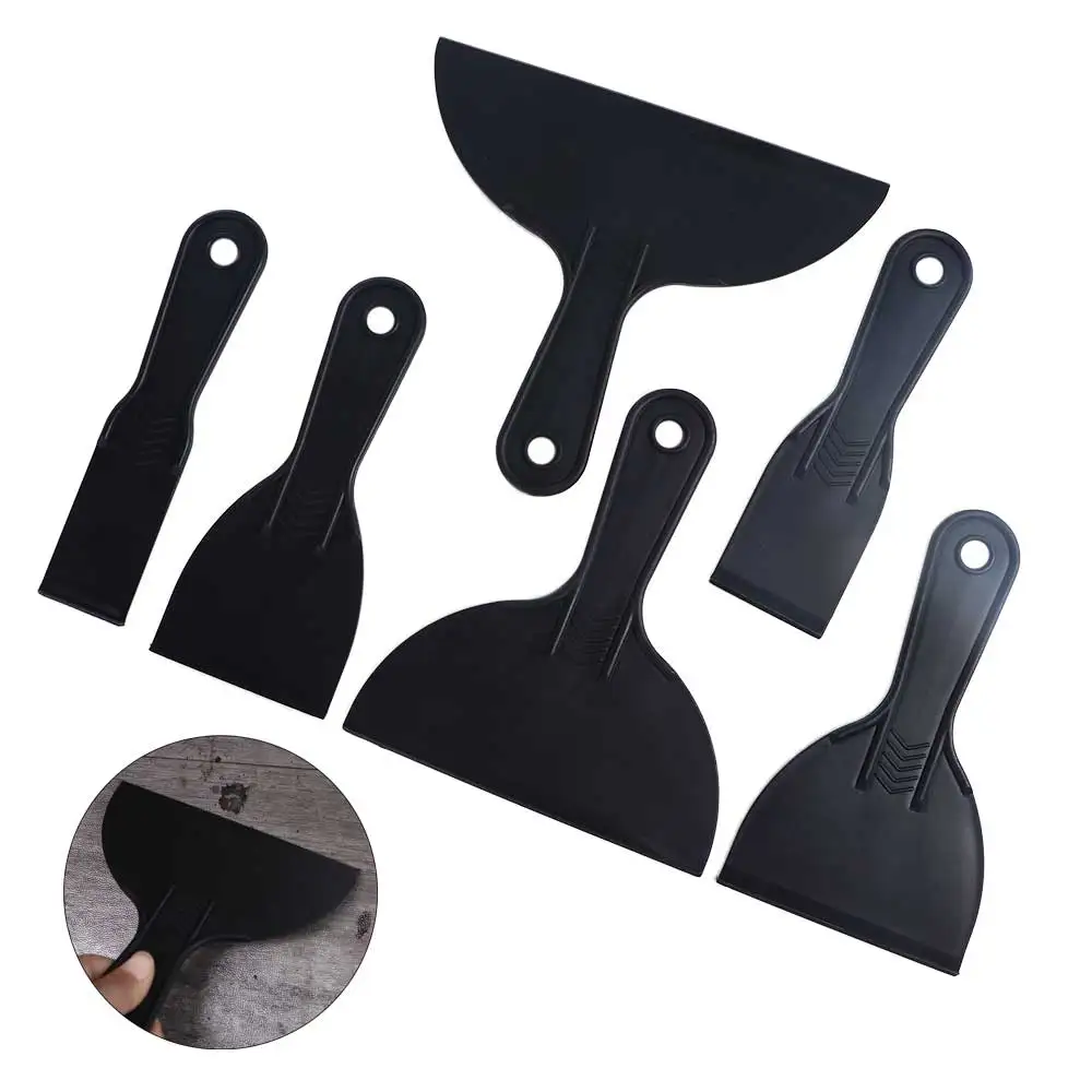 1.5-8in Plastic Putty Knife Construction Tool Putty Scraper Plaster Shovel   Wallpaper Scraper Wall Cleaning Tool