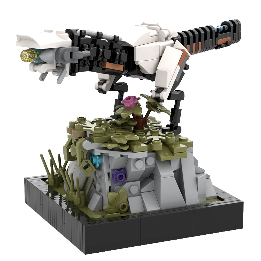 MOC-137579 игрушка Horizon Watcher модель кирпичей наименьшая машина Watcher Монстр строительные блоки креативная сборка игрушка детский подарок ﻿