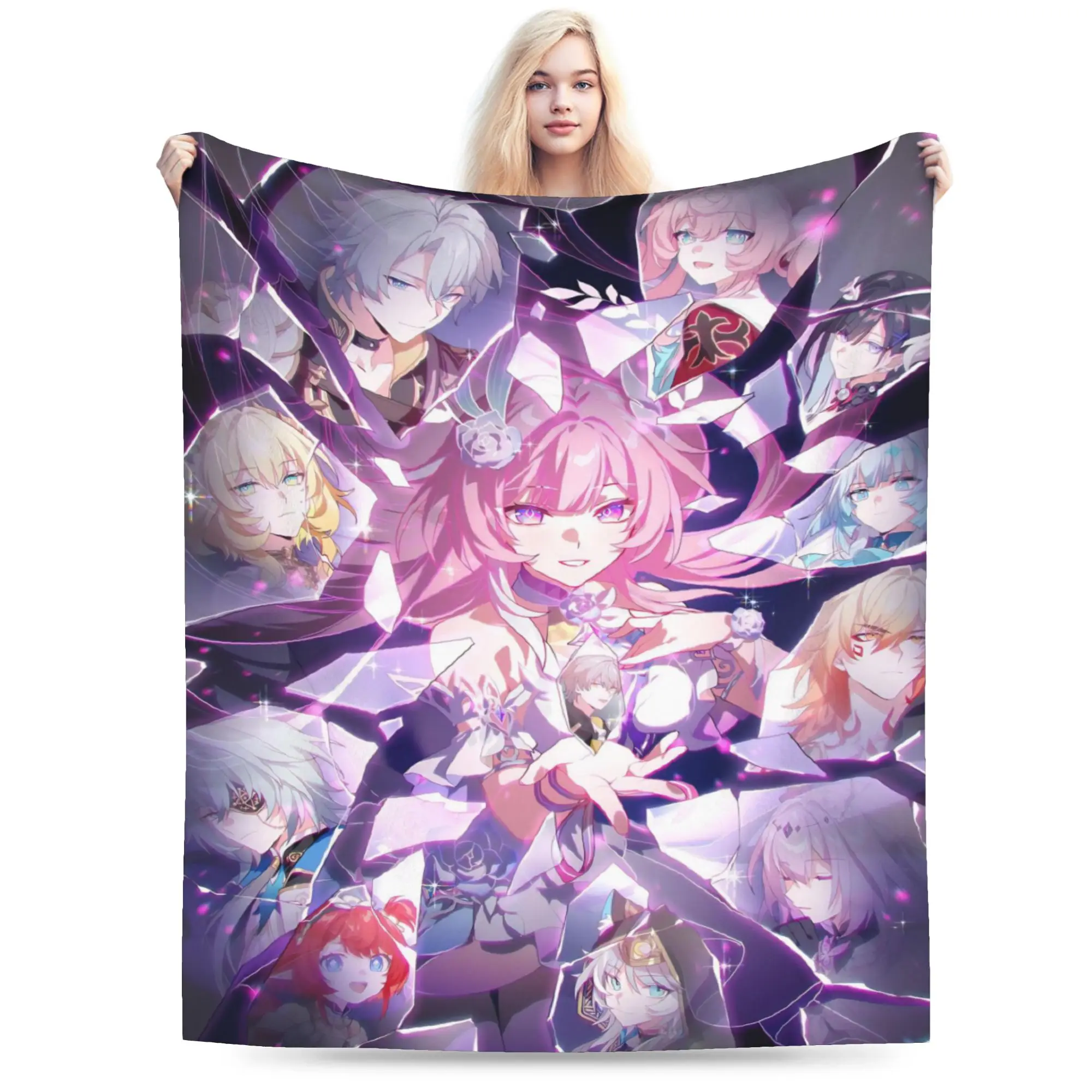 Honkai Star Rail Blanket Ultra-Soft Fleece Comfort Present  Throw Blankets Bedding Throws