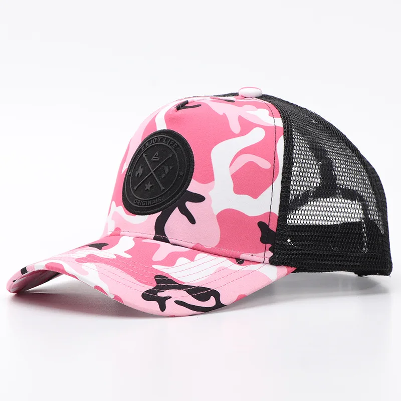 Neue Sommer Mesh Baseball Cap Frauen Männer Brief Patch Snapback Hut Casual Atmungsaktive Unisex Straße Hip Hop Trucker Caps – Detail 17
