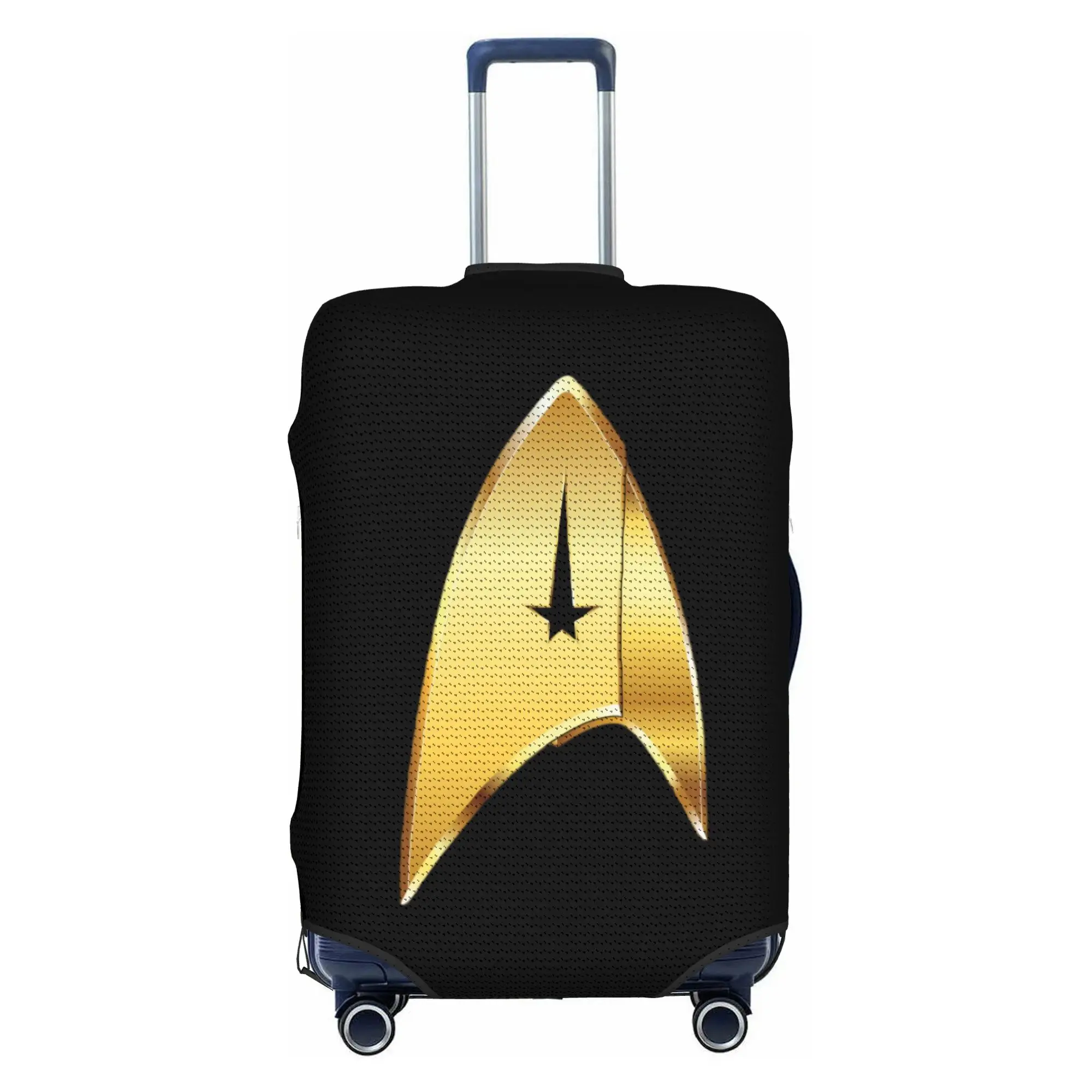 Custom Star Trek Luggage Cover Protector Cute Science Fiction TV Series Travel Suitcase Protective Cover for 18-32 Inch