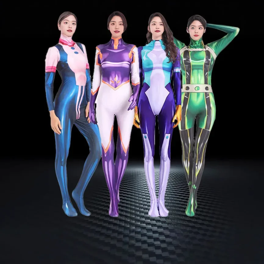 

New My Hero Academia 3D Digital Printing Cosplay Costume Bodysuit Children's Jumpsuit Anime Halloween Party Outfit