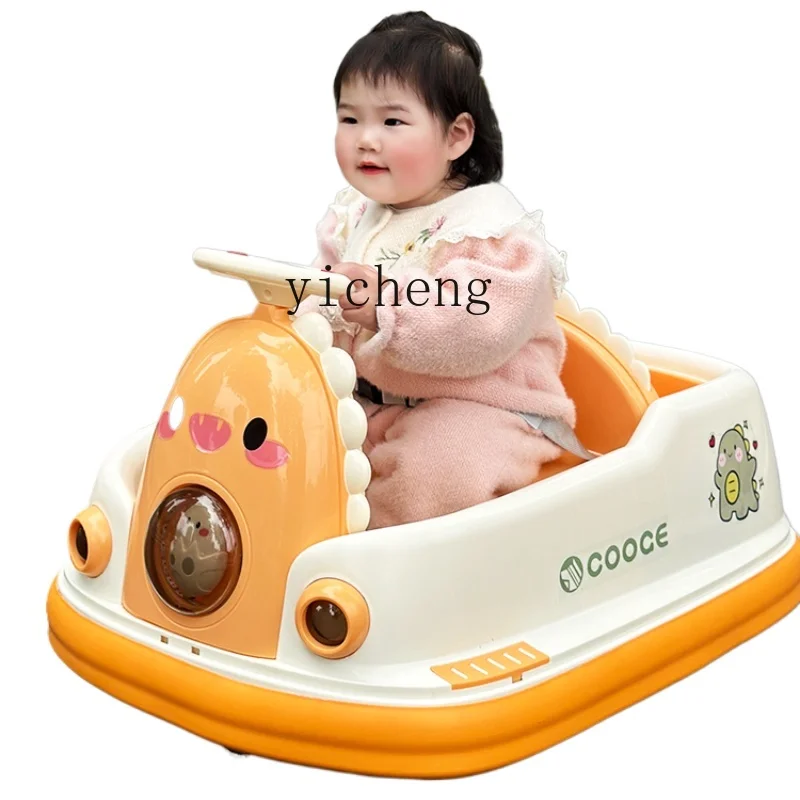 XL Children's Electric Bumper Car Children's Toy Car Can Sit for Adults with Remote Control Baby