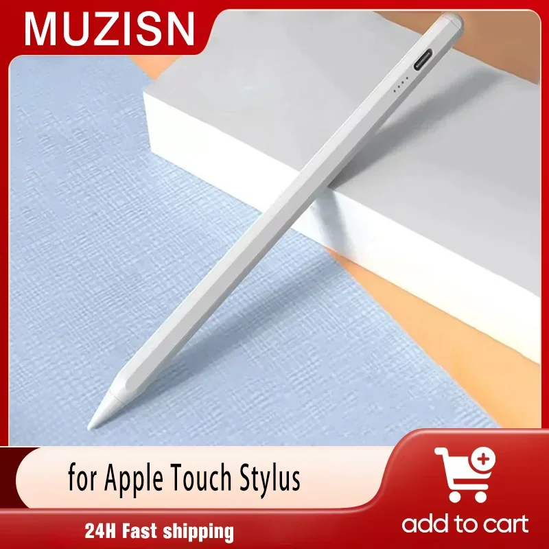 

New For Apple Pencil Palm Rejection Power Display iPad Pencil Game Pen For iPad 2025 2024 2023 2022 Pro Air Mini Specific Stylus