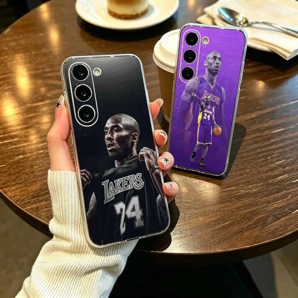 k-Kobe B-Bryant Legend  Phone Case For Samsung A05 A54 A34 A24 A14 Cover Transparent Silicone Phone Cover