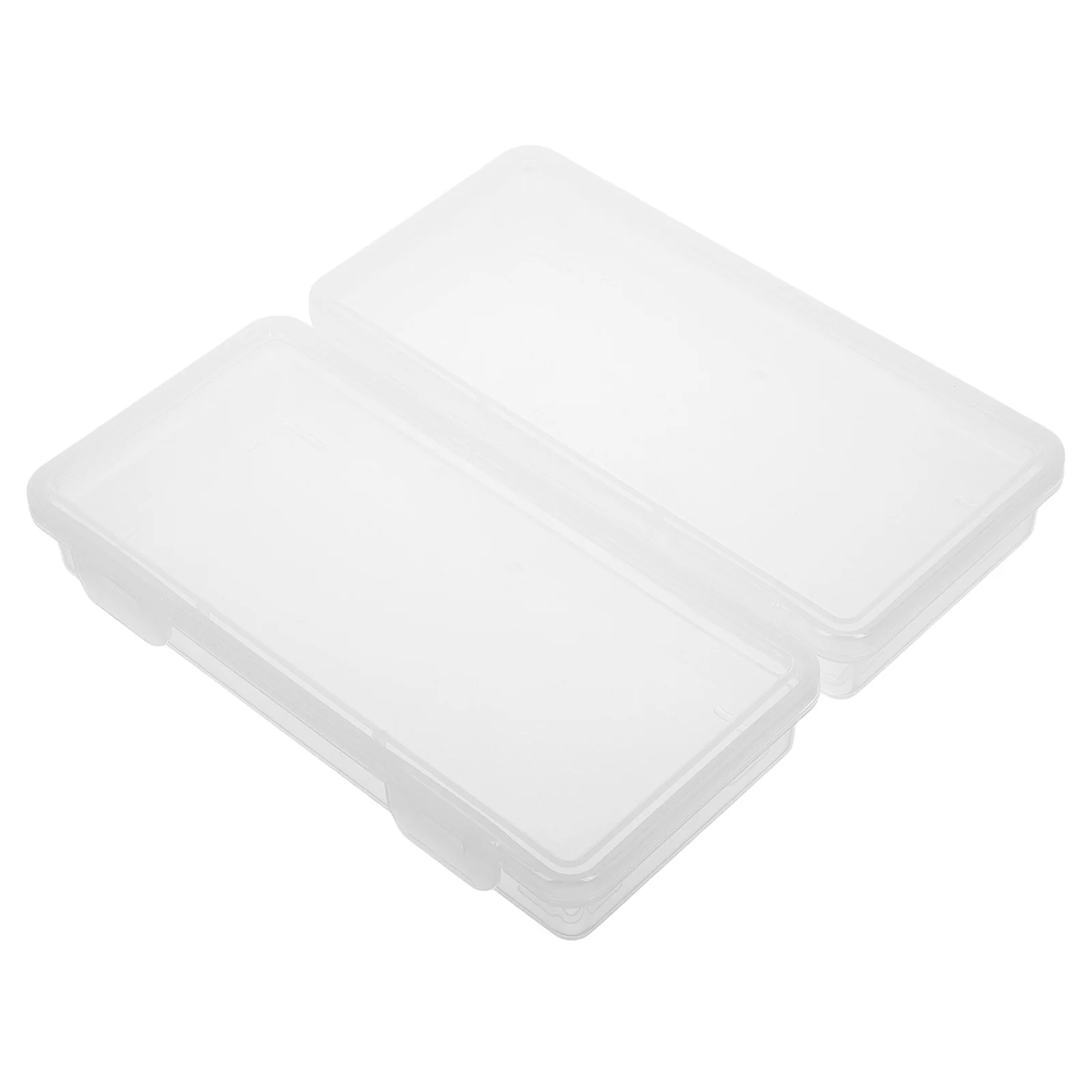 2pcs Organizer Box Waterproof Coin Cash Storage Container Lid Portable Bill Holder Collection Protector Case For