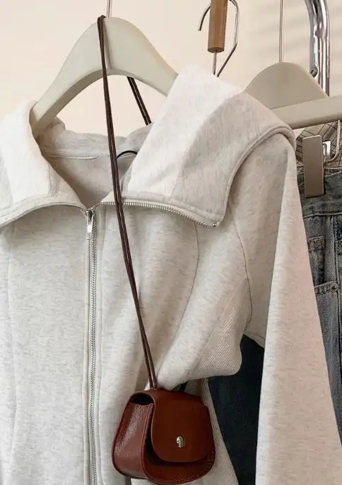 여성용 재킷 2026 봄 슬림핏 패션 심플 스포츠 지퍼 앞면 다용도 후드 스웨트셔츠 재킷 일상용 적합