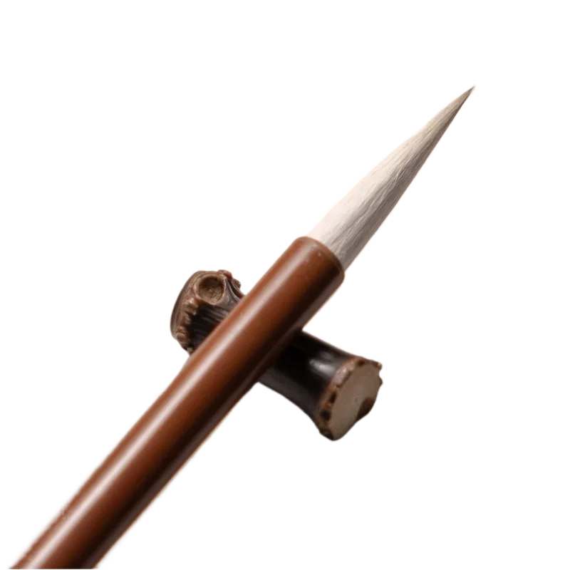 Soft Woolen Hair Professional Seal Script Calligraphy Brush Goat Hair Stele Rubbing Copying Writing Brush Adult Student Beginner
