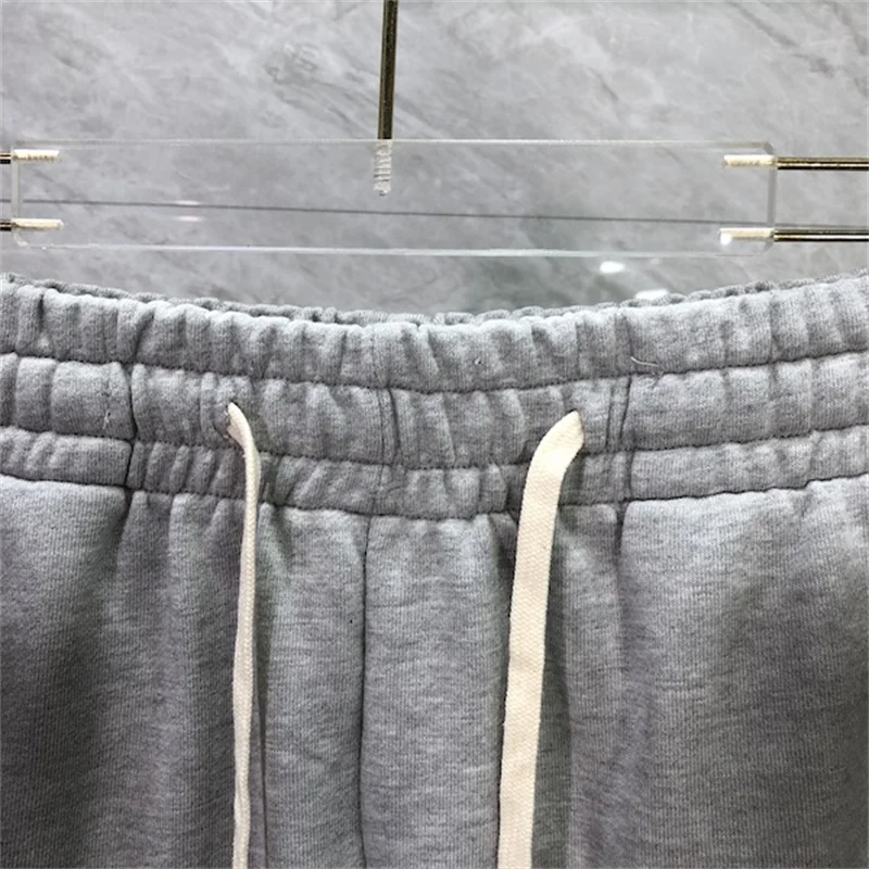 Retro Letter Printed Mixed Emotion Shorts Ripped do old looped Pants Men's Women's Capri Short Sweatpants Couple Trourers