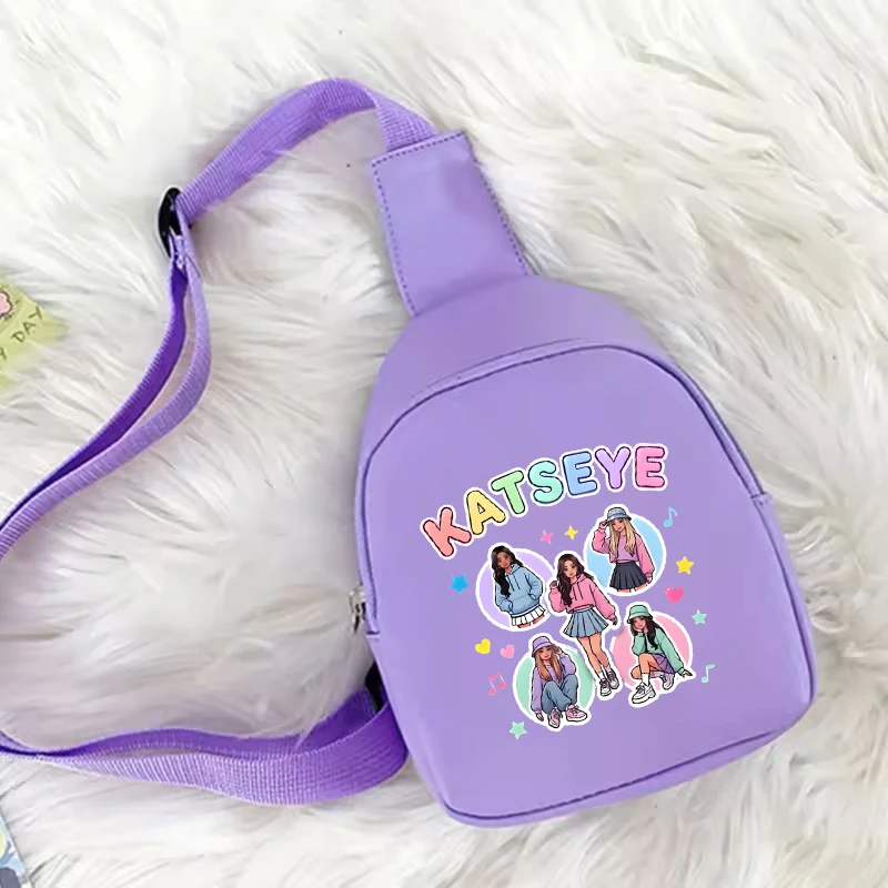 

Новая детская нагрудная сумка с принтом мировой женской группы, легкая сумка через плечо, подарок для фанатов, нагрудная сумка для девочек и мальчиков