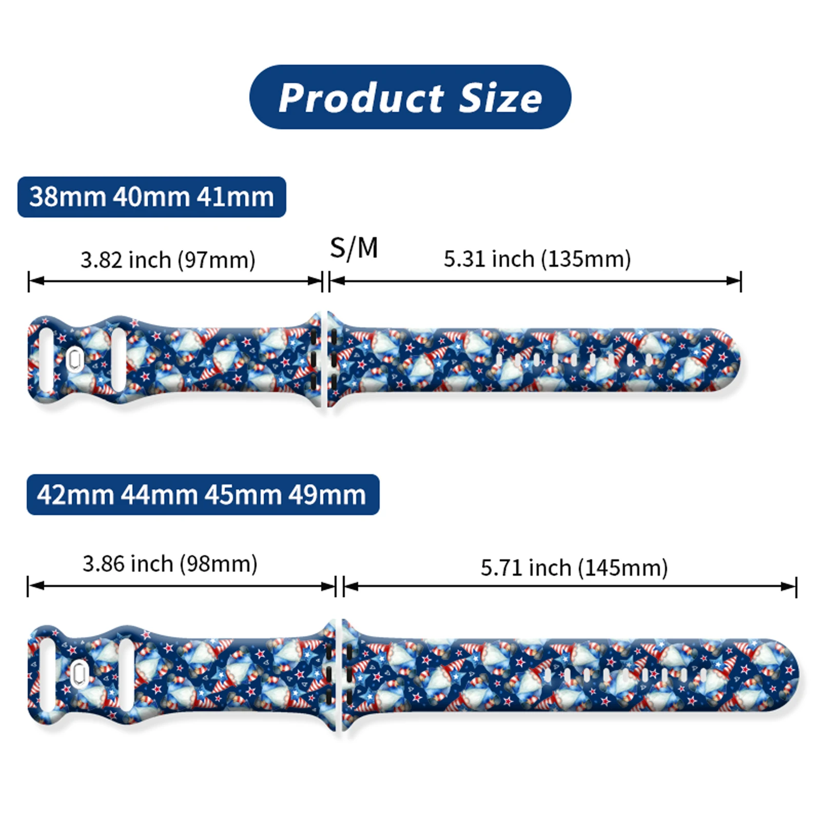 American Elf for Apple for Apple Watch 11 10 9 8 7 Silicone Band Replacable Bracelet for iWatch 46mm 42mm 41mm 40mm Watchband