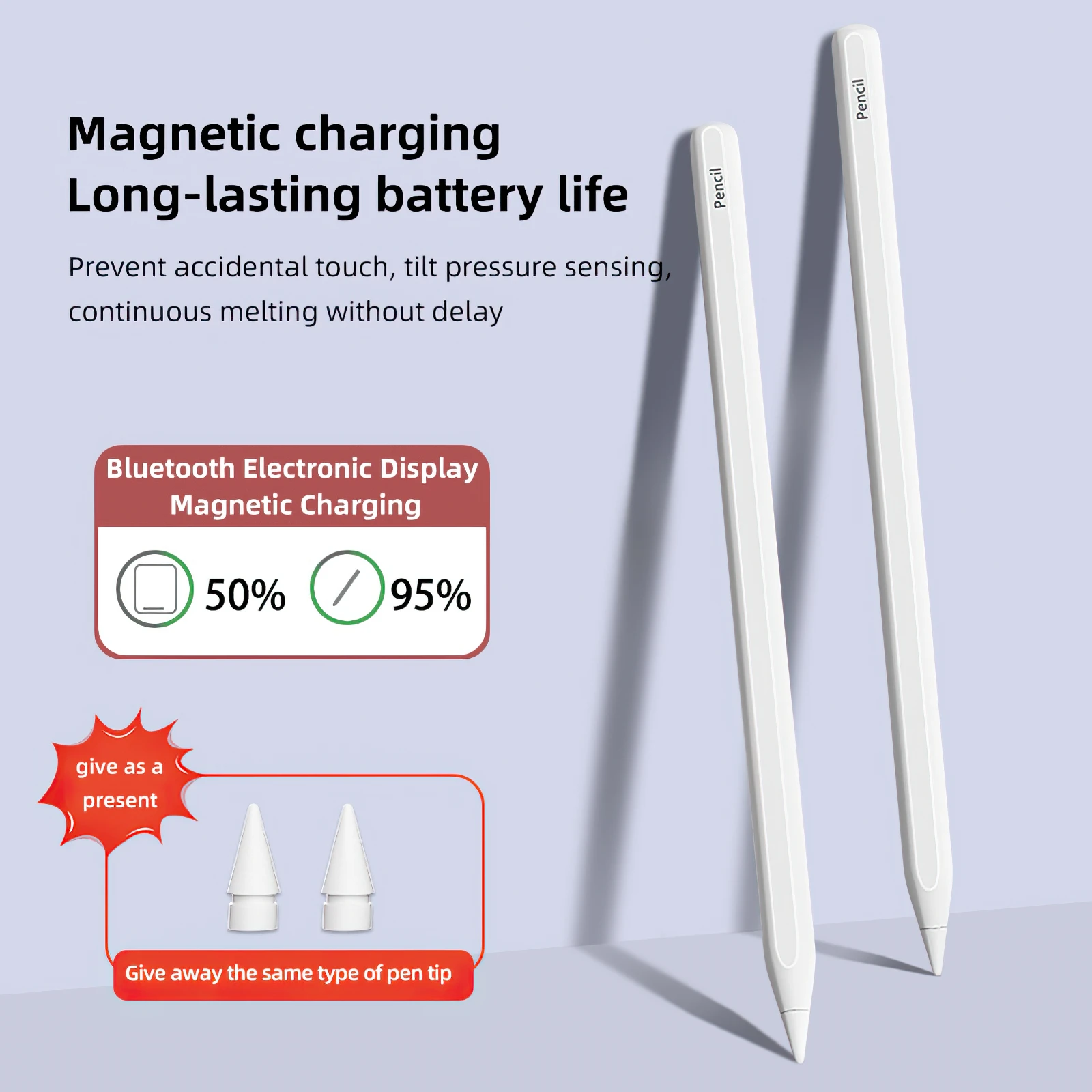 

Стилус для iPad Tablet Touch Pen для Apple Pencil с дисплеем мощности Аксессуары для iPad для iPad 7/8/9/10 iPad Air/Pro Mini