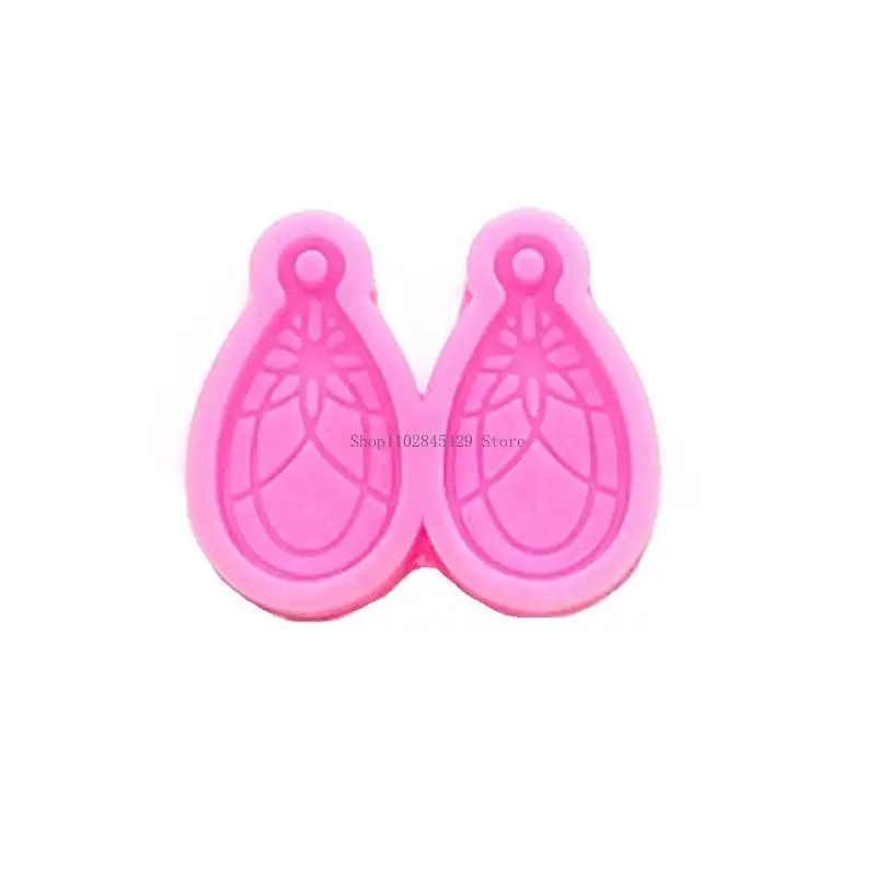 

1PC Resin Earring Pendant Silicone Molds Heart Star Flower Resin Art Supplies