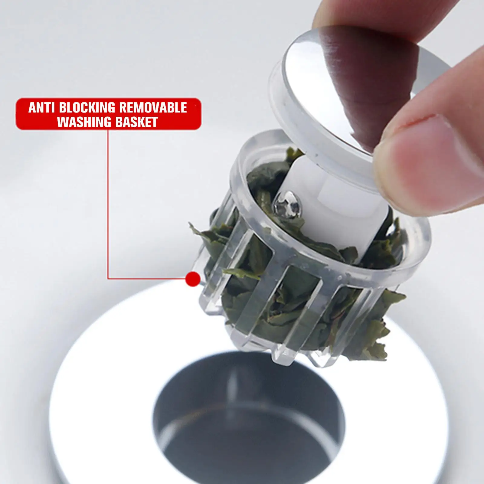 Universal Bathroom Drain Strainer Basin Plug Up Anti-blocking Filter Body Stopper For Sink Anti-odor Insect-proof Z8h0