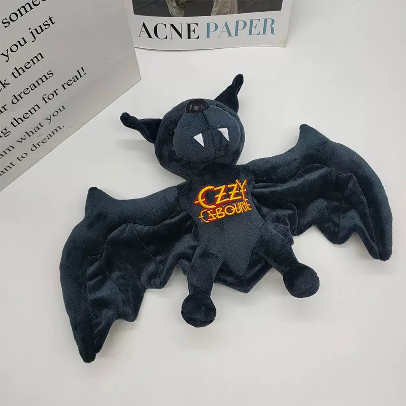 

New 25cm Ozzy Osbourne Plush Bat Game Animation Surrounding High-Quality Children's Birthday Gifts and Holiday Gifts Plush Toys