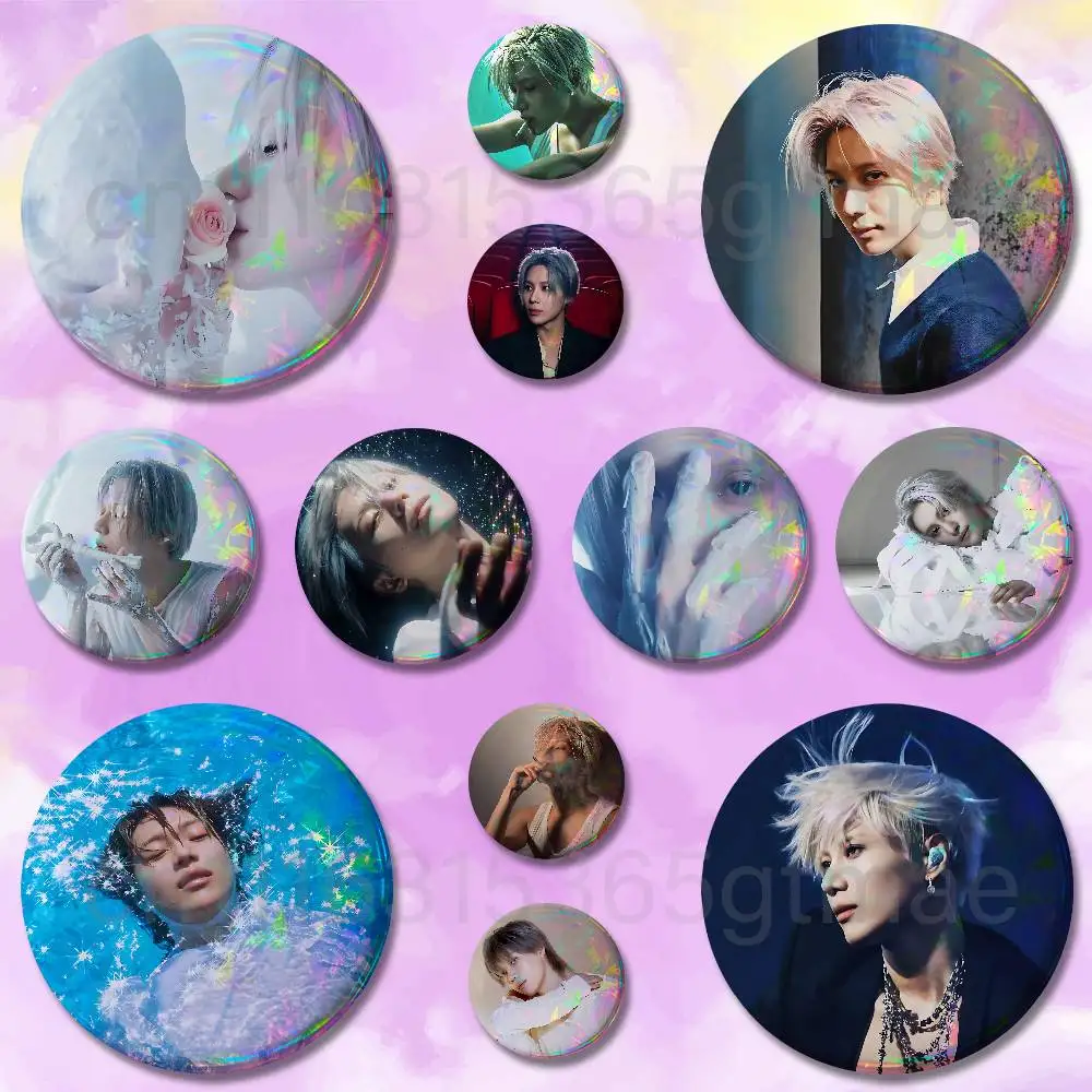 T-Taemin FLOAT Gooey Badges Round Itabag Decoration IP Peripheral Products 58mm 44mm 32mm 75mm 25mm Mini