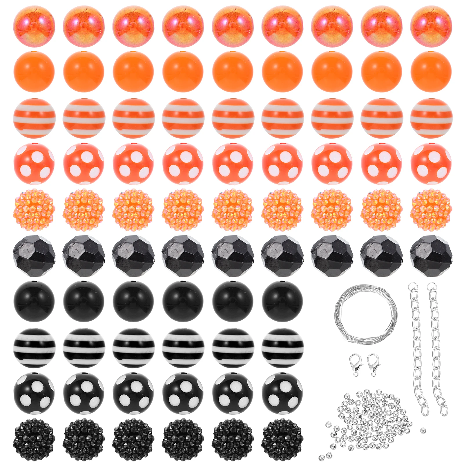 

Acrylic Beads Jewelry Making for DIY Crafts Unique Halloween Supplies Handmade Handcrafted