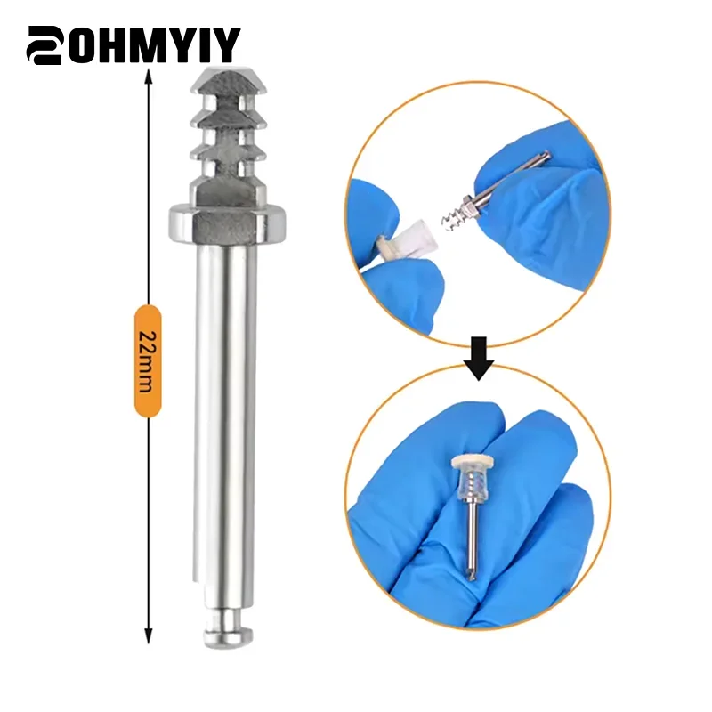 

5Pcs Dental Selenium Ion Handle Polishing Disc Holding Rod Tool Dental Materials Dental Laboratory Diameter Mandrel Bur Tools