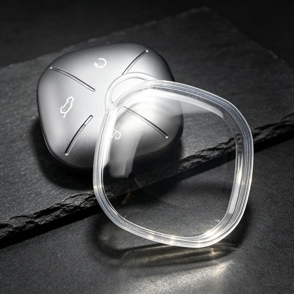 Transparent Car Key Case for Chery Jetour DASHING X-1 Plus DTC 2022 2023 Auto Remote Key Protection Shell Fob