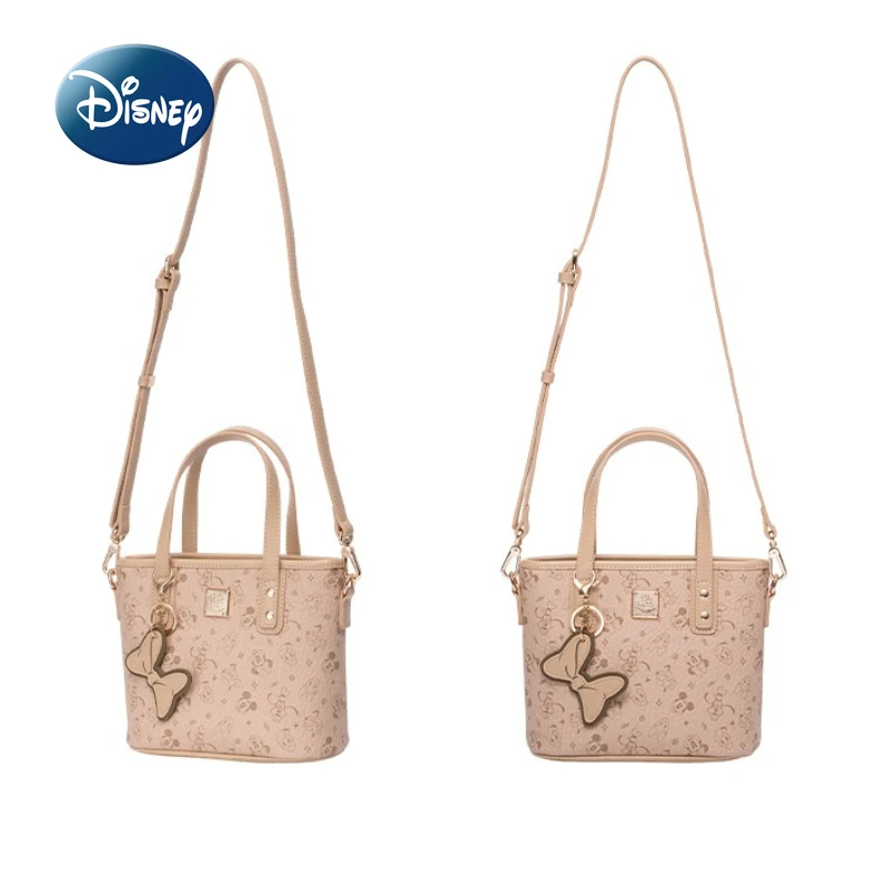 Disney Minnie New Mini Women's Shoulder Messenger Bag Fashion Trend Women's Shoulder Bag Pink Mini Women's Bag High Quality