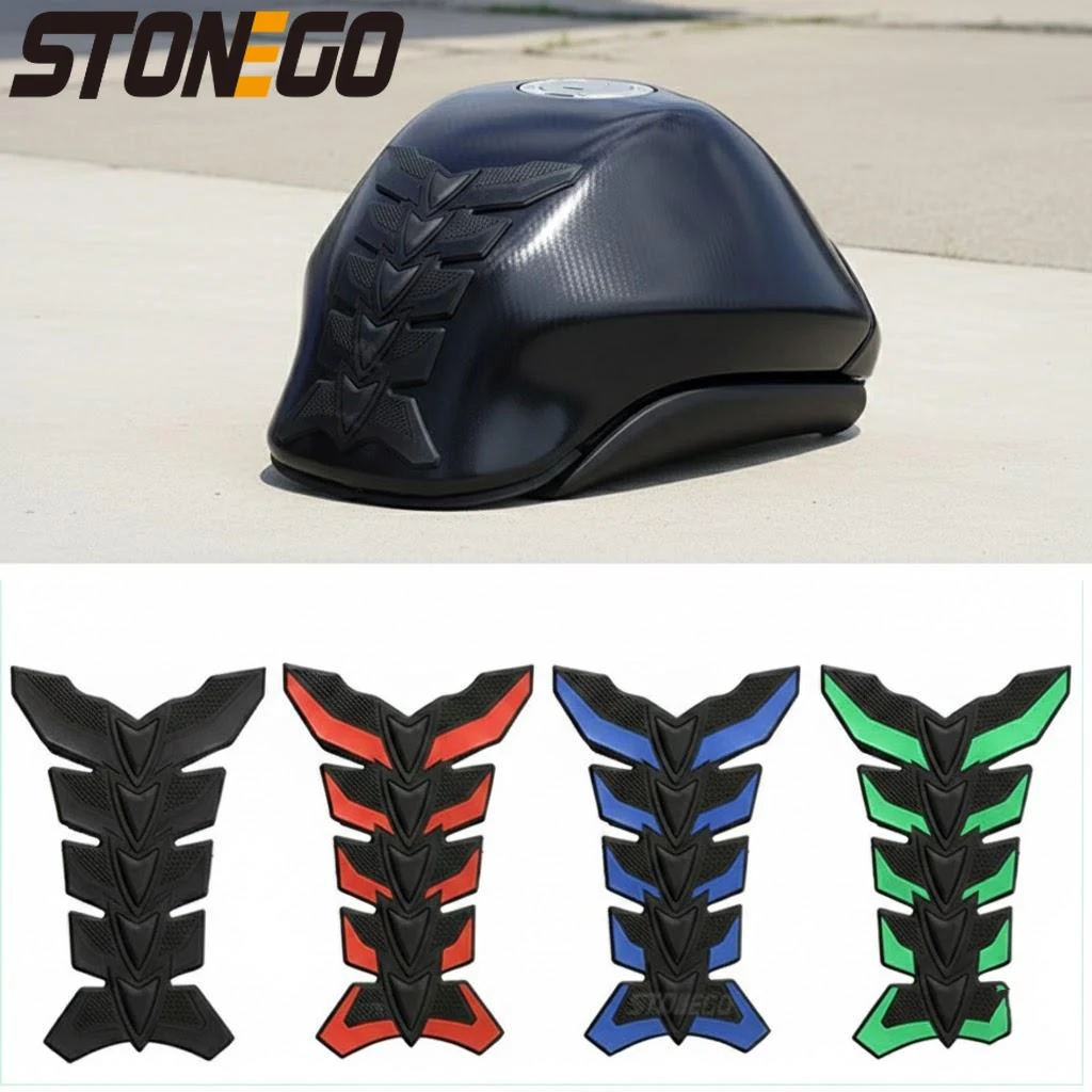 3D Motorcycle Tank Pad Sticker Universal Fit Fuel Tank Protector Decal Devil Skull Logo for Motorbike Bike Accessories