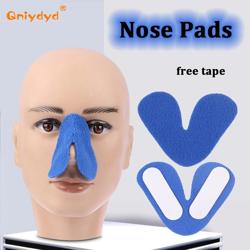 Nose Pads Nasal Pads For CPAP Mask Avoiding Air Leaks Pressure Sore On Nose Bridge, Can Be Trimmed To Fit Most Masks