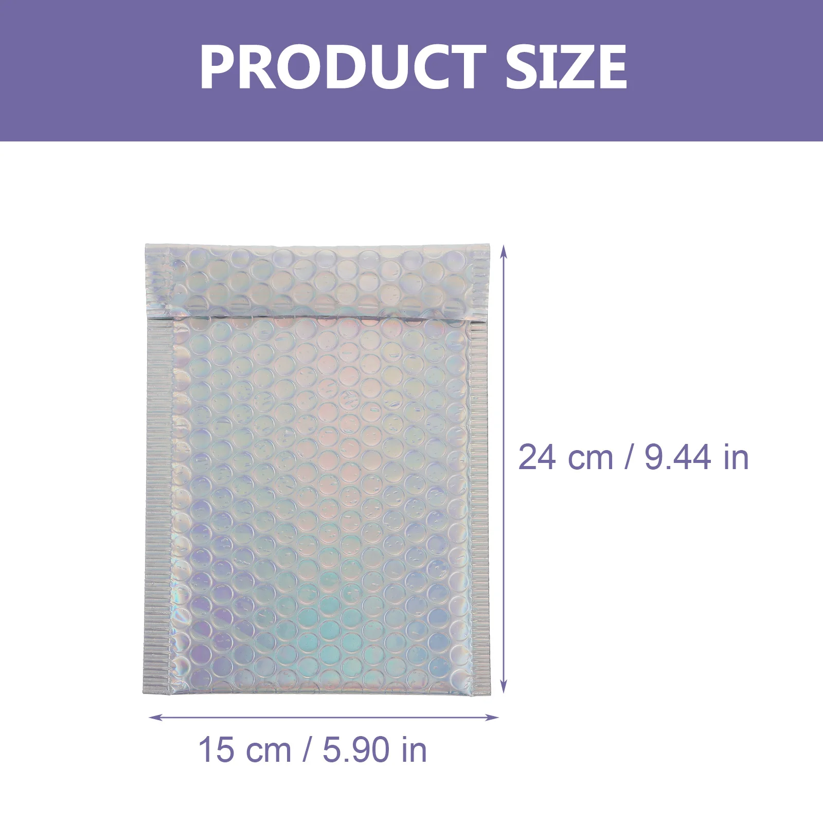 20 قطعة هدية مقاومة للصدمات فقاعة بريدية متعددة الأغراض سميكة مقاوم للماء أكياس شحن مغلفات مبطنة مقاومة للتمزق