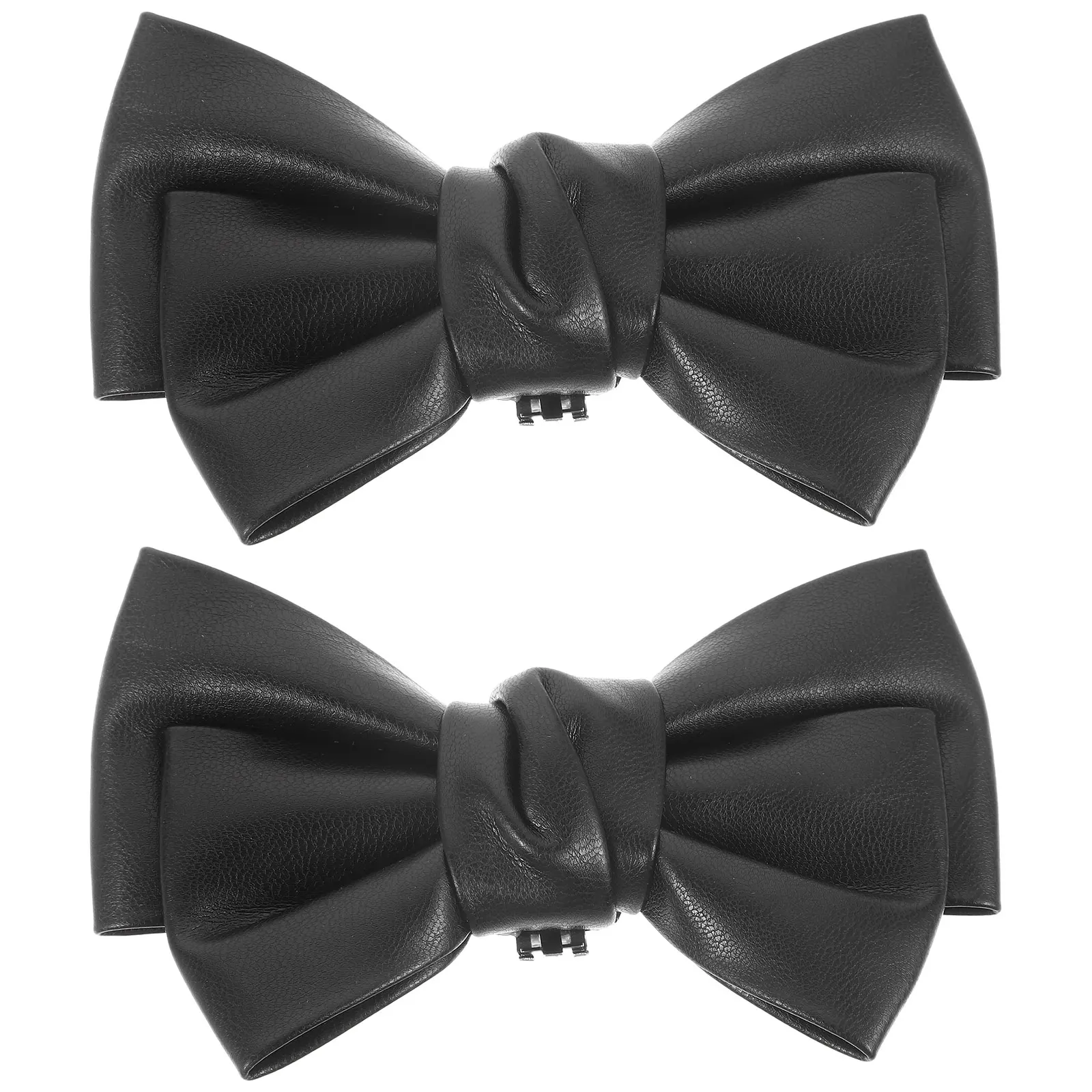 

1 Pair Black Detachable Shoe Clips for Heels Decorative Bow Buckle Wedding Party Accessories Shoe Flowers
