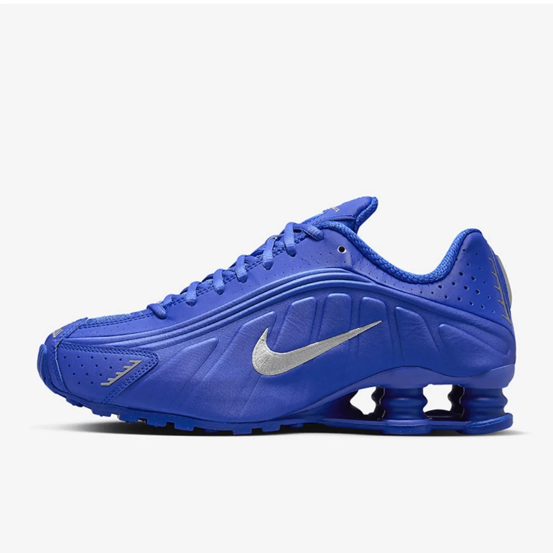 Nike/Nike Shox R4 Unisex, zapatillas deportivas informales con amortiguación, resistentes al desgaste, a la moda, Hj7303-445