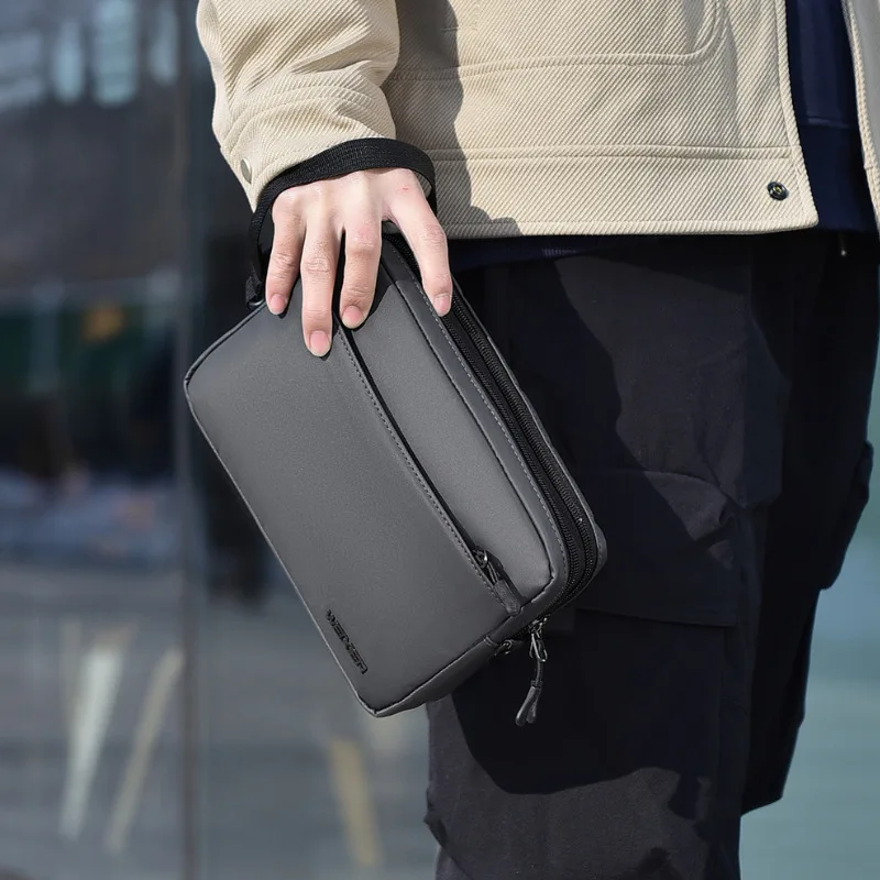 2024 New Men\'s Messenger Bag, Outdoor Waterproof Shoulder Bag for Spring and Summer, Multi-function and Durable bag for men 가방