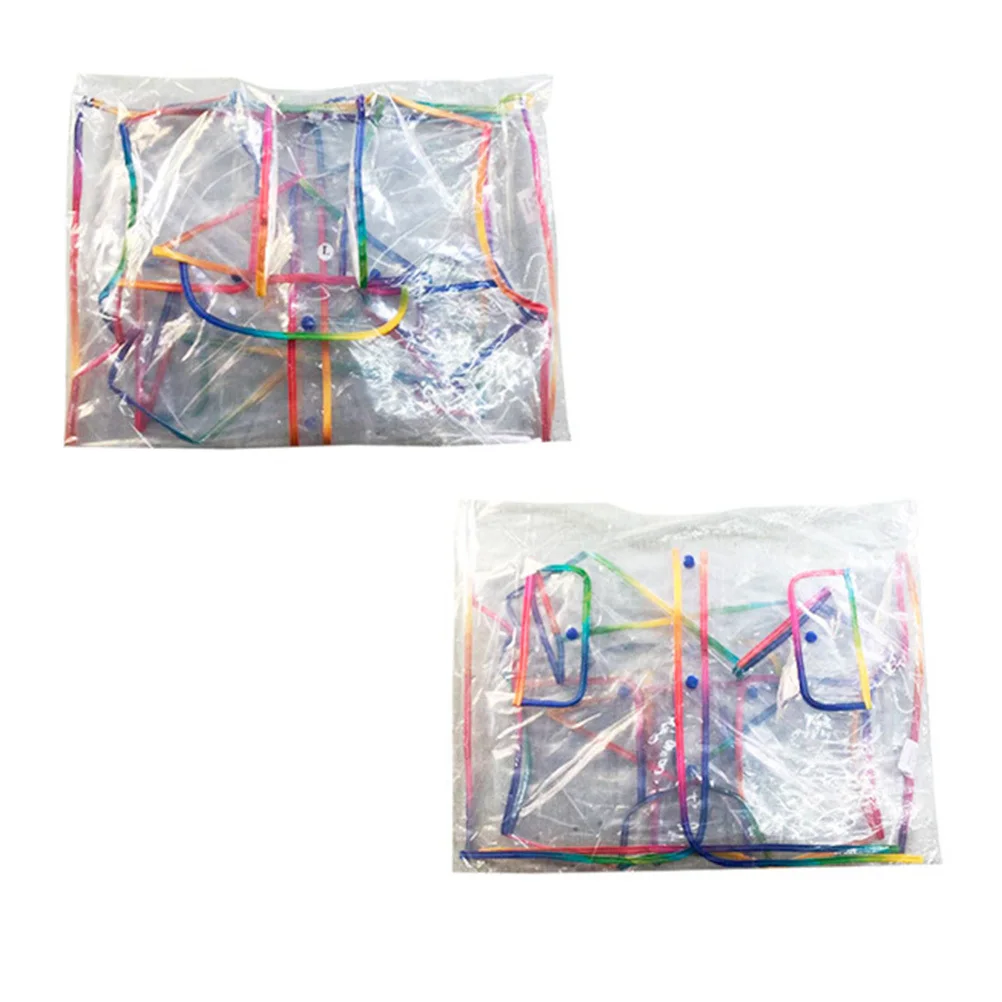 

Raincoat Clear Hooded Poncho Portable Lightweight Waterproof Outdoor Camping Hiking Riding Rain Gear Rainwear