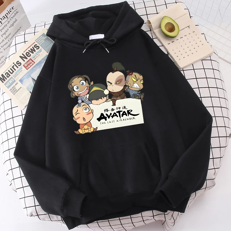 Hoodies Avatar The Last Airbender Vintage Print Sweatshirts Men Women Fashion Neutral Sweatshirt Oversized Hoodie Coat Tracksuit