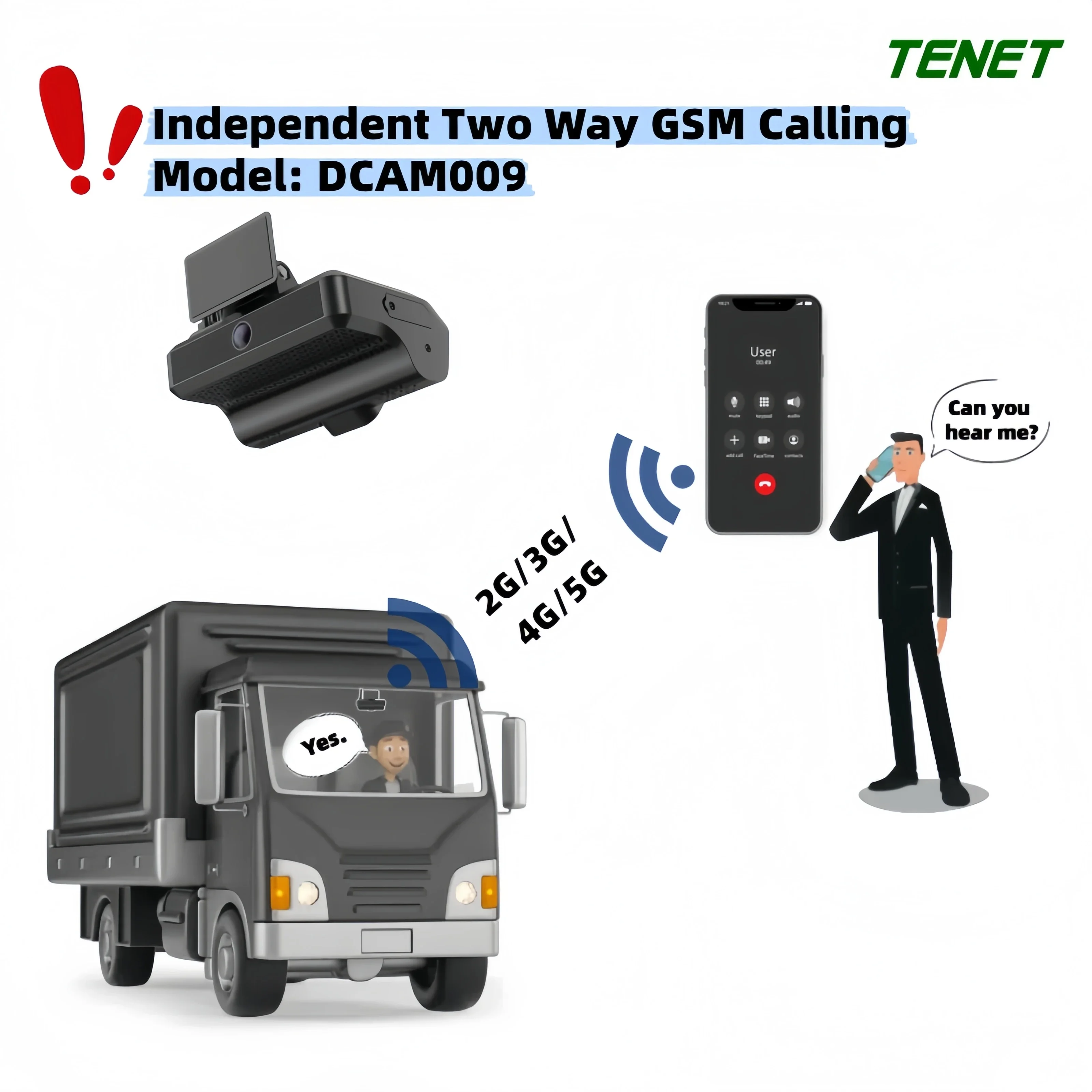 

4G AI Blue Tooth Two-Way GSM Calling Dashcam 7*24H Radar Monitoring Wireless Immobilization For Taxi Truck Fleet Management